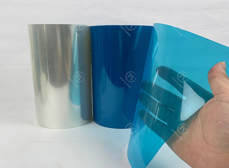 silicone coated polyester film