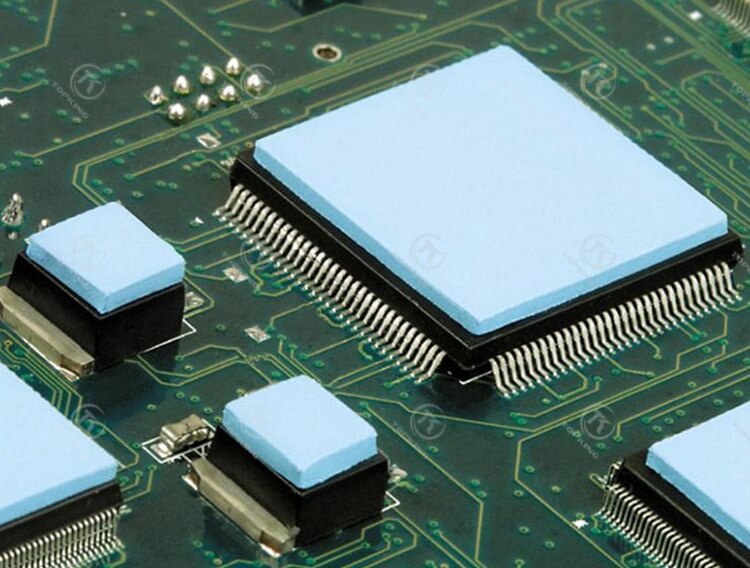 silicone thermal pad for cpu gpu heatsink