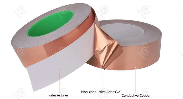 single sided conductive copper tape