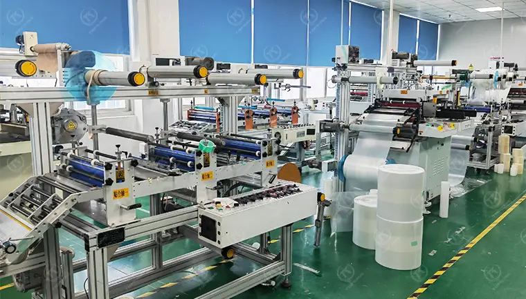 adhesive tapes die cutting workshop