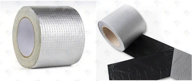 aluminum foil butyl rubber tape self adhesive