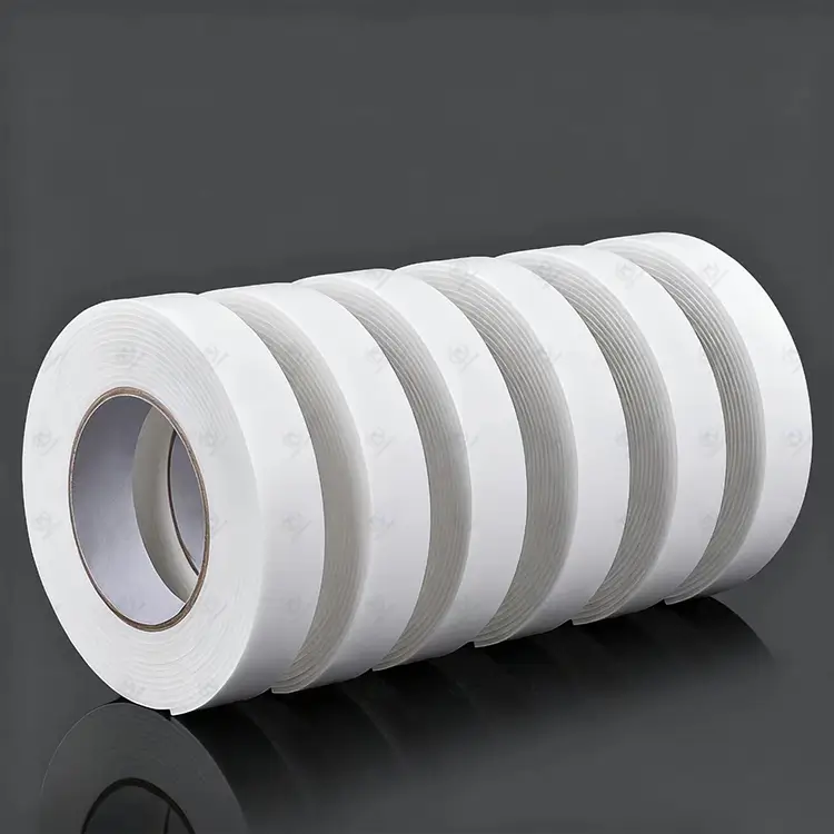 0.15mm 2mm white double sided acrylic foam tape