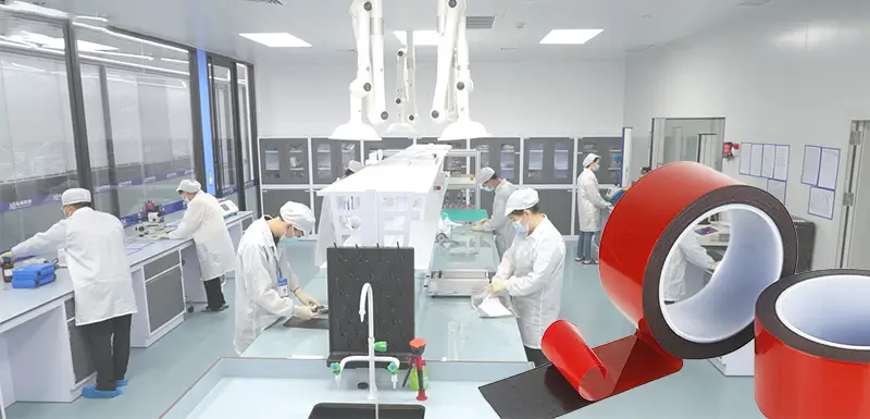 acrylic foam tape test laboratory