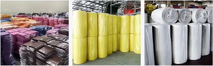 eva pe foam materials