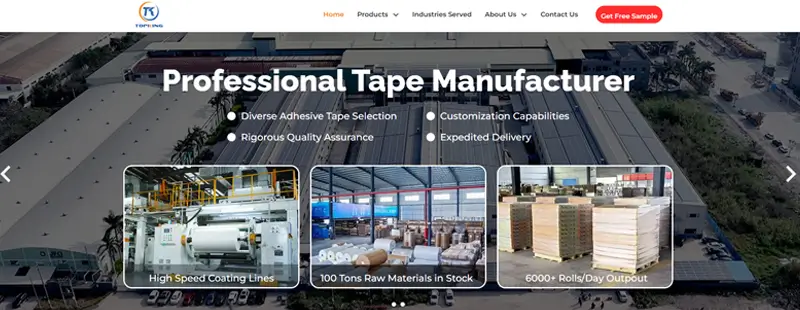 chinese acrylic foam tape manufacturer topking
