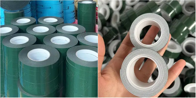 custom pe foam tape roll
