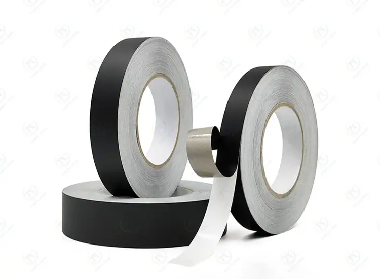 black conductive fabric tape for emi rfi shielding