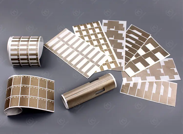die cut emi shielding conductive fabric tape