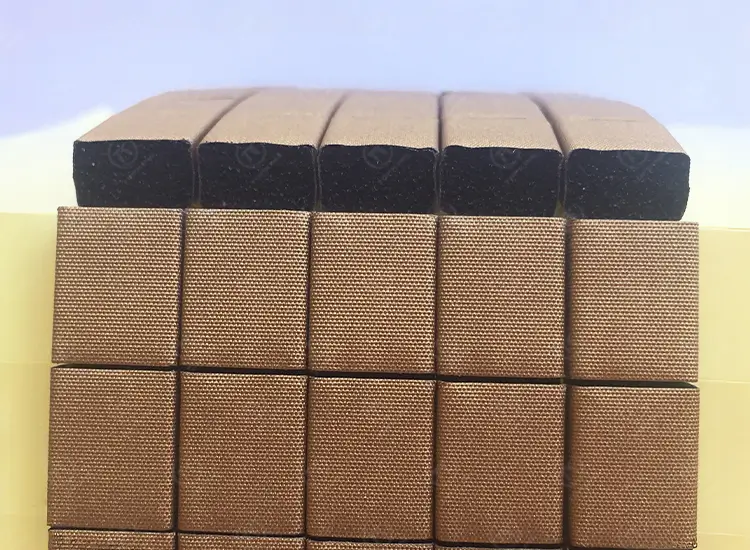 gold plated conductive foam emi gasket